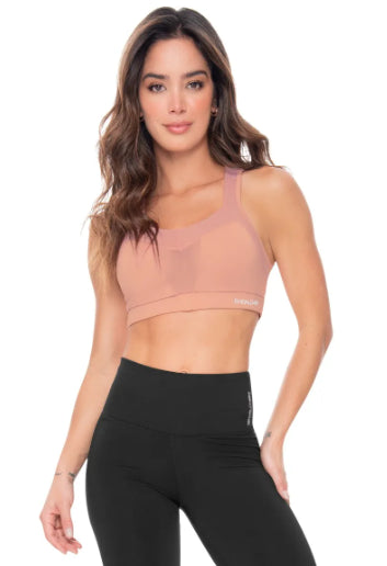 Top Deportivo Mujer Escote Semi transparente Babalú® 92343